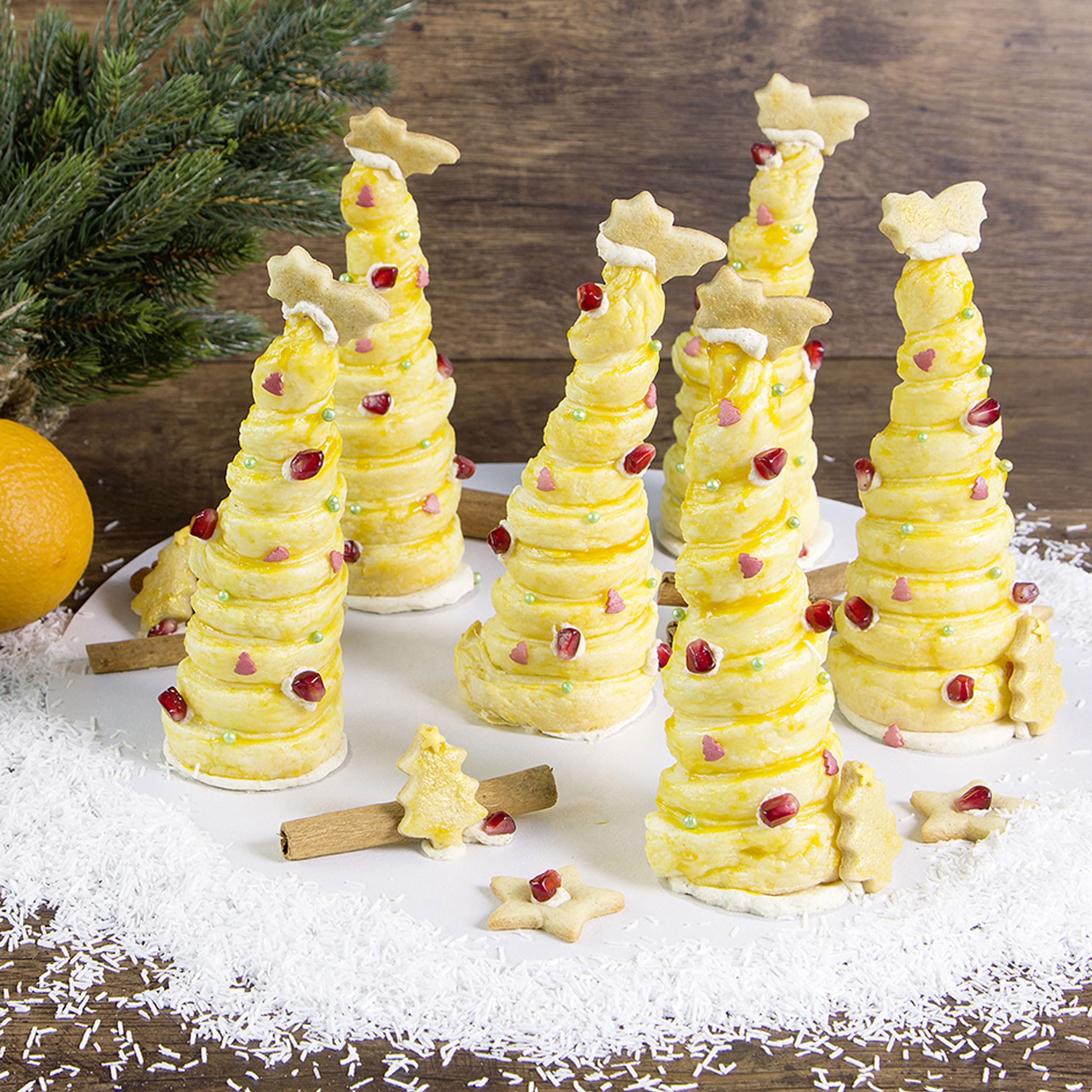Städter Set 6 Cilindri Per Panna In Acciaio Inox - Perfetti Per Cannoli E Dolci Fatti In Casa