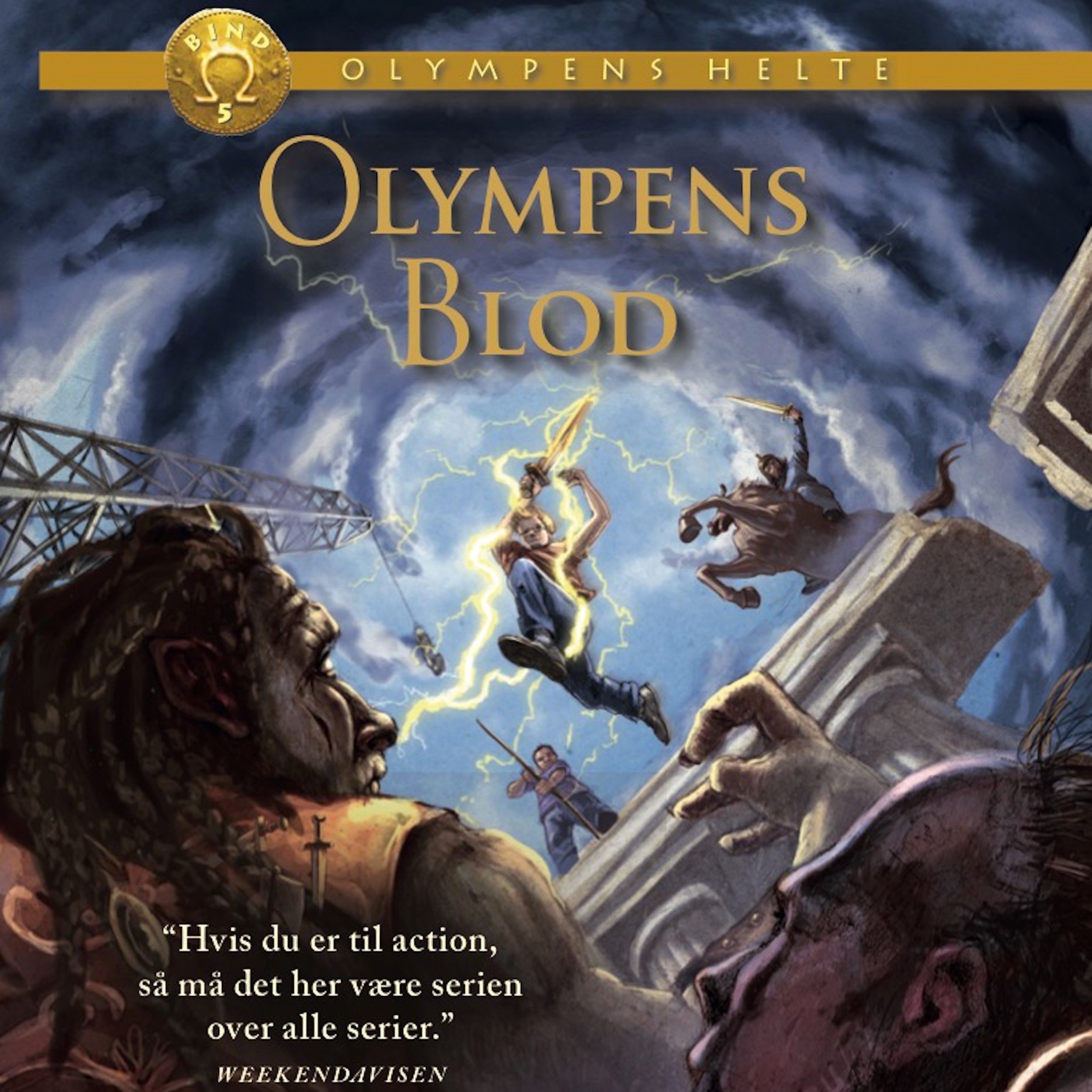 Cover art for Olympens blod