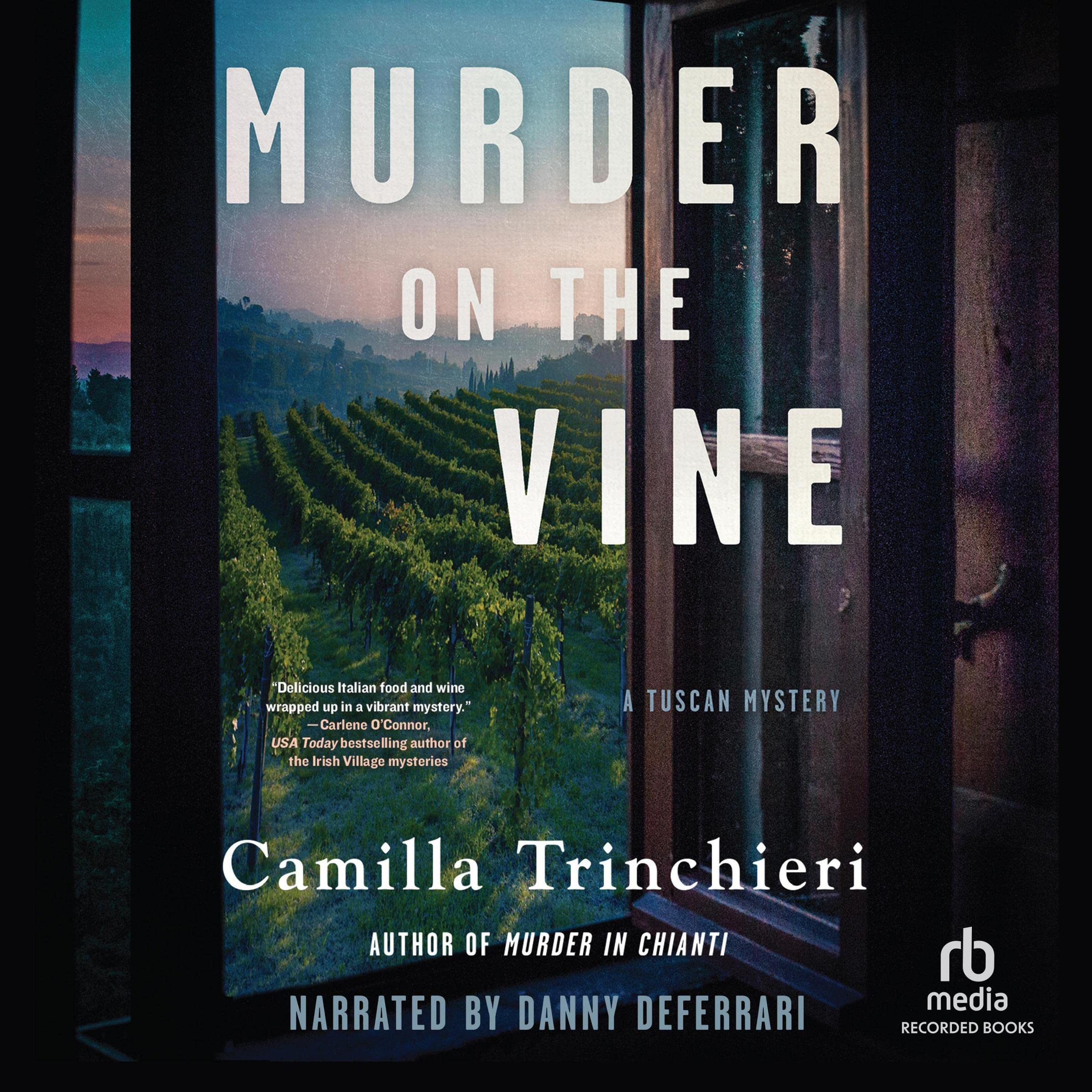 Cover art for Murder on the Vine