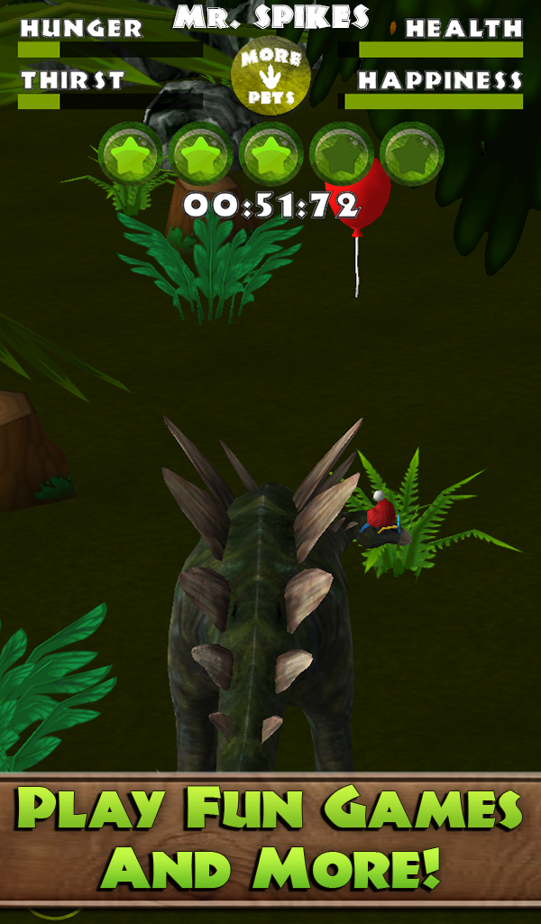 Virtual Pet Dinosaur for Android