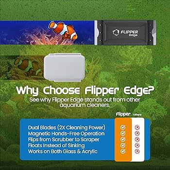 Max FLIPPER Edge 水槽掃除用品 Flipper - Edge MAX — Buce Plant
