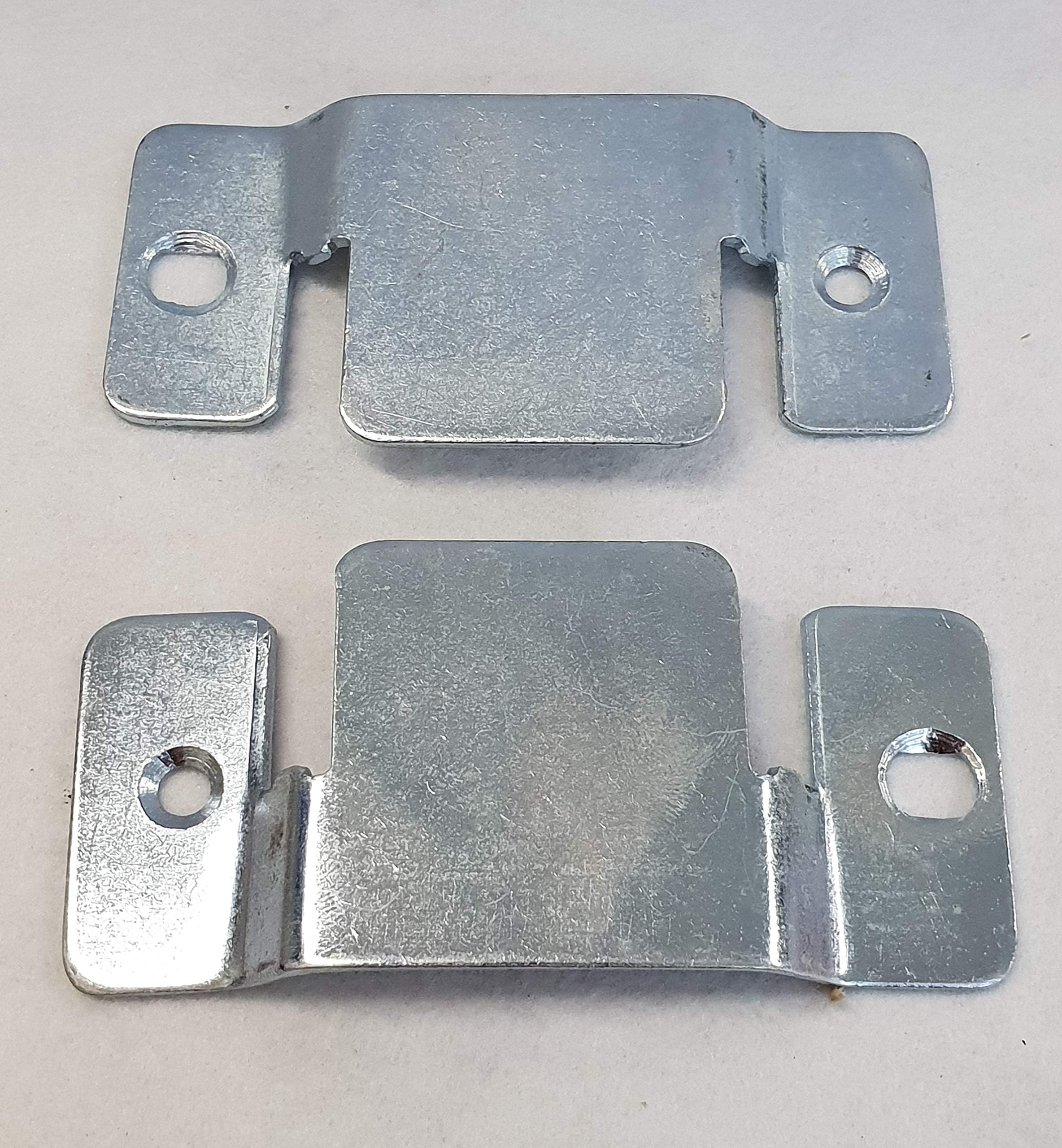 One Pair of Heavy Duty Flush Mount Headboard Hanging Wall Interlocking Brackets FREEPOST