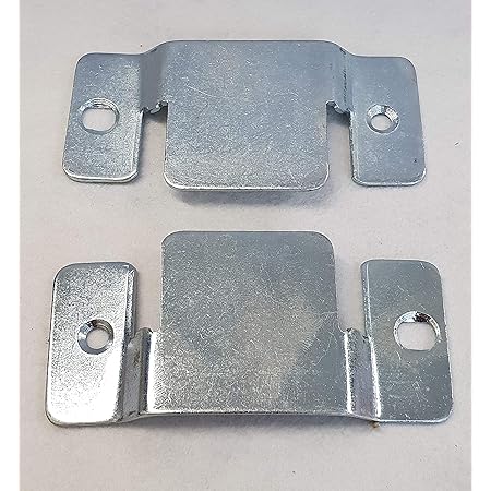 One Pair Of Heavy Duty Flush Mount Headboard Hanging Wall Interlocking Brackets Freepost Amazon Co Uk Diy Tools