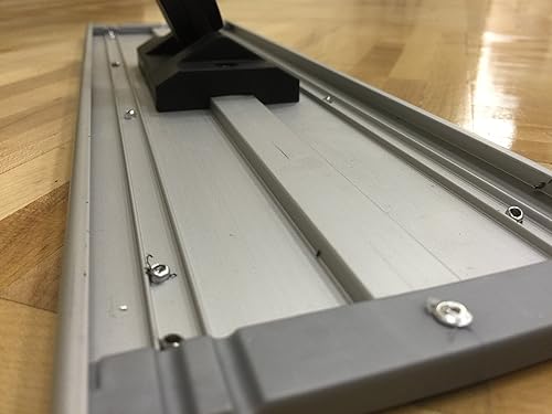 Miniatura 4 de Trapeador profesional de microfibra comercial de 48 pulgadas con 2 almohadillas de microfibra prémium