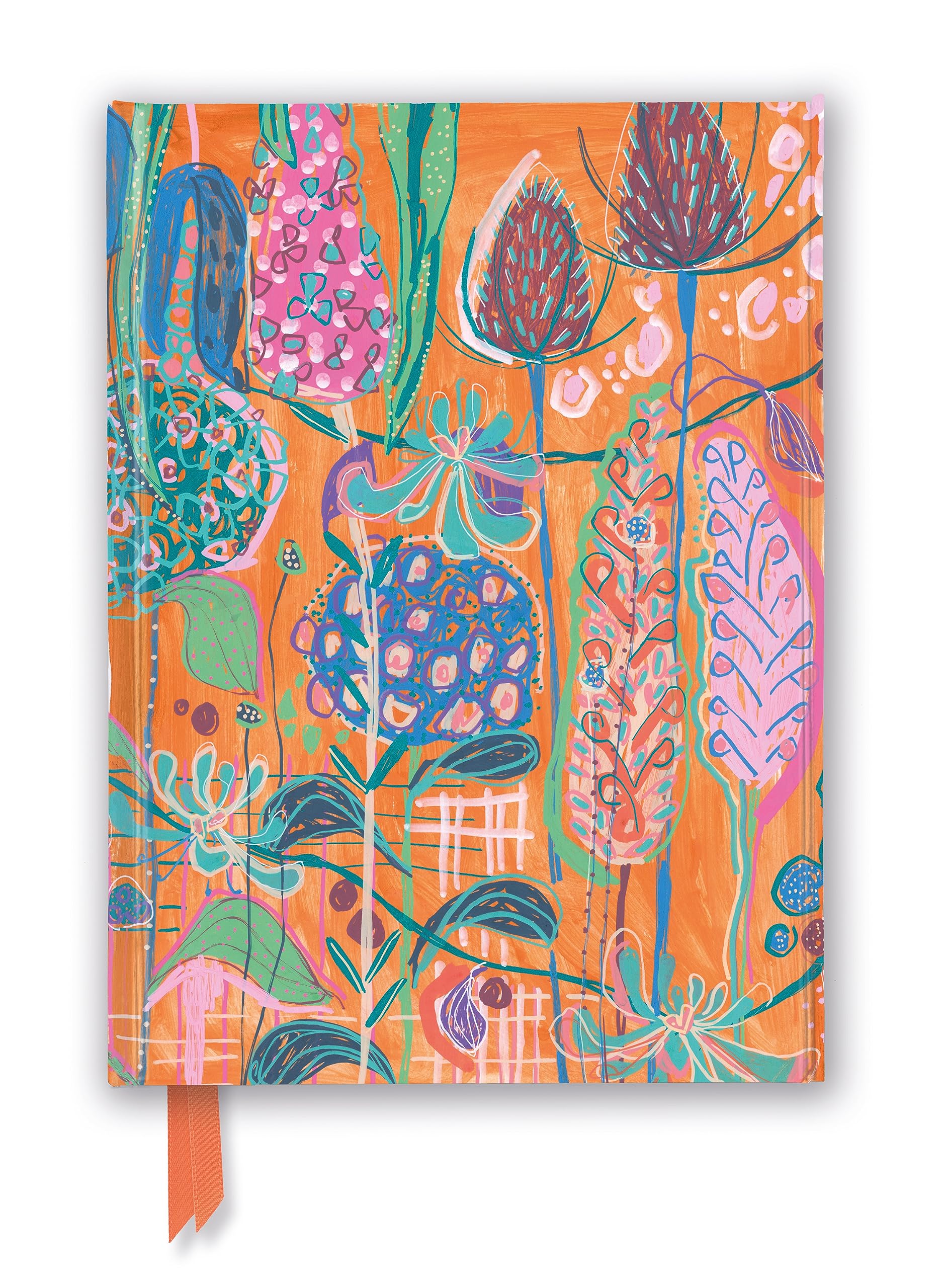 Lucy Innes Williams: Orange Hydrangeas (Foiled Journal) (Notebook / blank book)