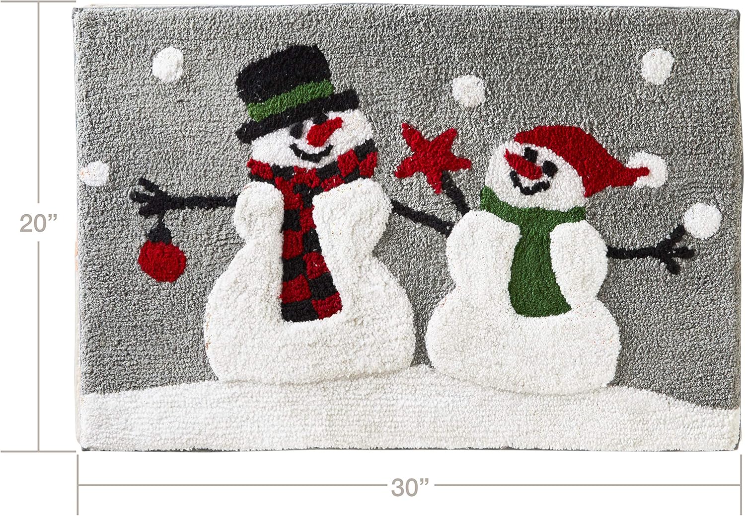 SKL Home Woodland Winter, Bath Rug, Multicolored : Home & Kitchen