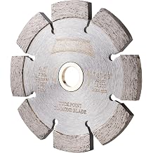 4.5 Inch Diamond Tuck Point Blade for Mortar Joint Removal | 1/4" Segment Width, 7/8"-5/8" Arbor