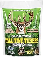 Whitetail Institute Tall Tine Tubers Deer Food Plot Seed - Drought-Resistant Turnips Attract & Hold Deer Fall Winter