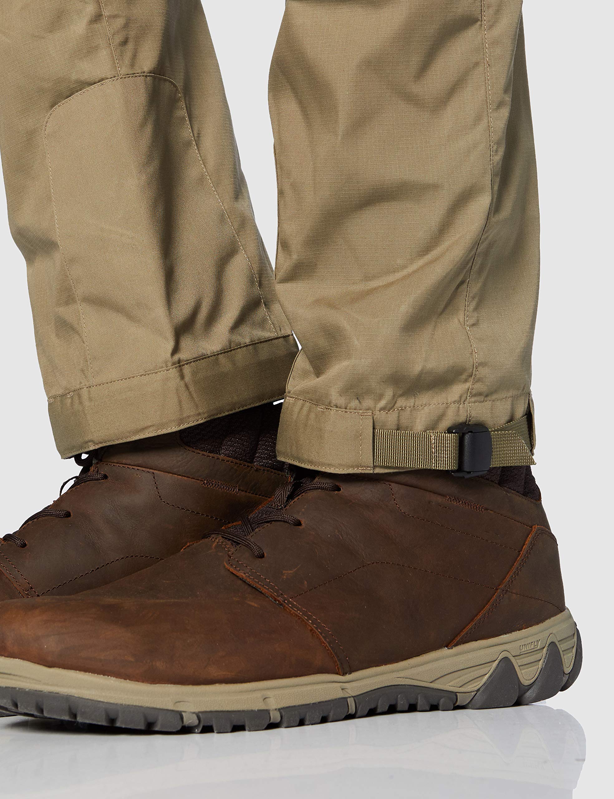 FJALLRAVEN Abisko Lite męskie spodnie trekkingowe z odpinanymi nogawkami, kolor oliwkowo-zielony, 60