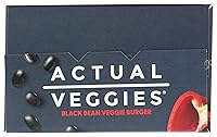 Vista 6 de Actual Veggies Hamburguesa vegetariana de frijoles negros, 12 onzas