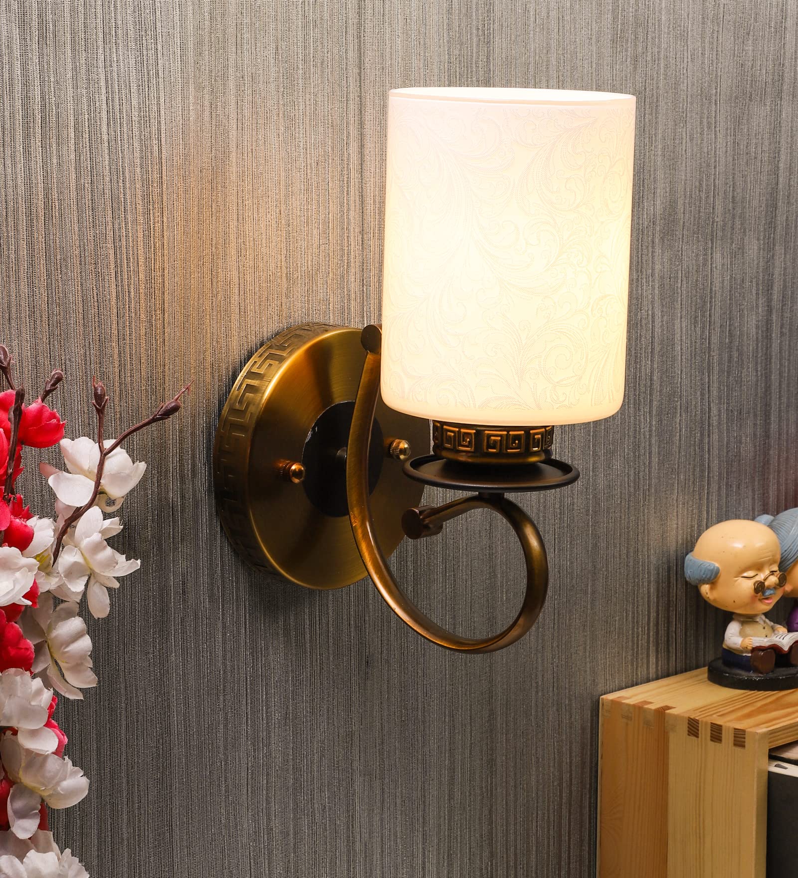 ELIANTE Metal Wall Light Antique for Living Room, Bedroom, Dining Room, Kitchen | by Jainsons Lights (B09ZBGL36Y) Amazon Price History, Amazon Price Tracker