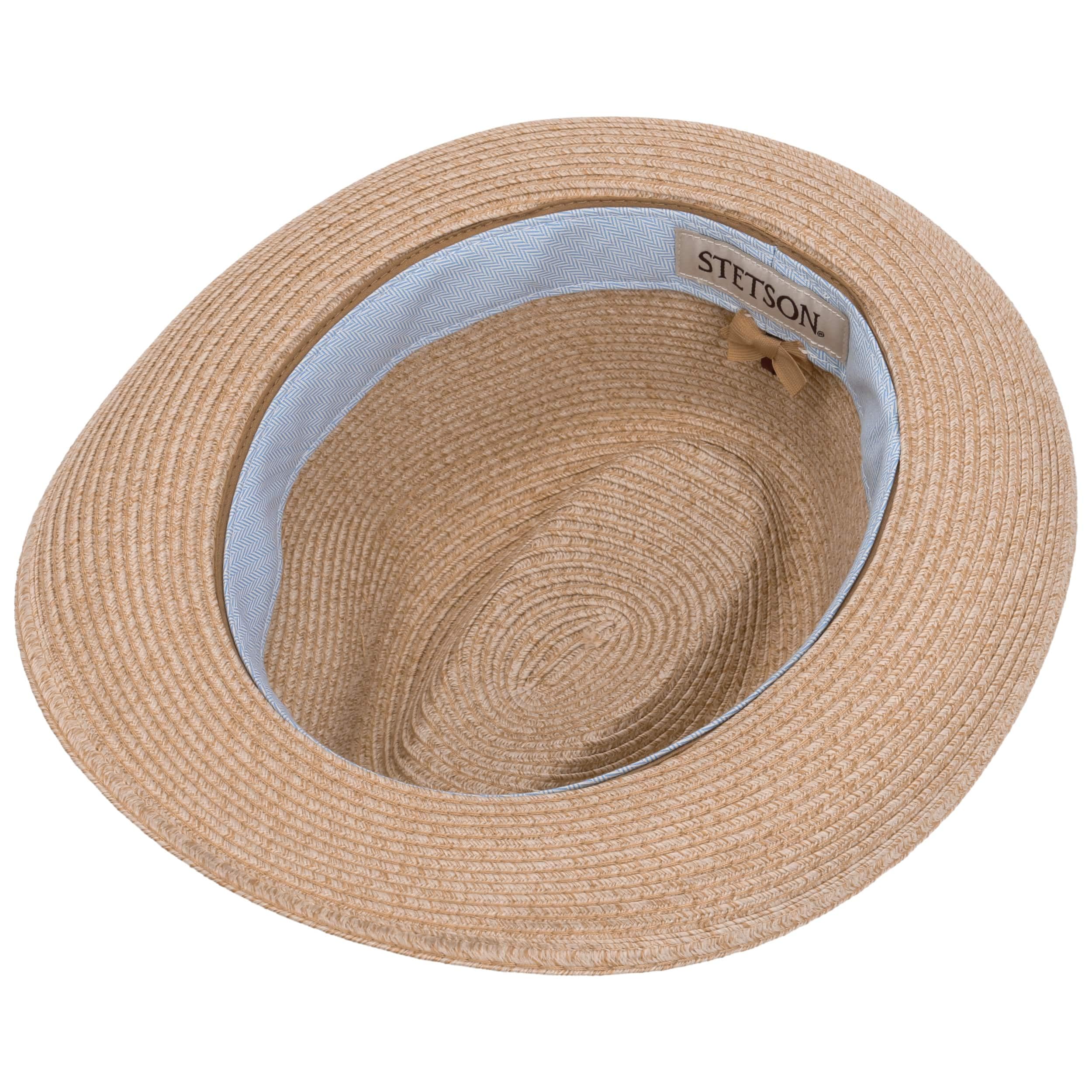 Stetson Washable Braid Trilby Cappello con Protezione UV Prodotto in UE Uomo Primavera Estate