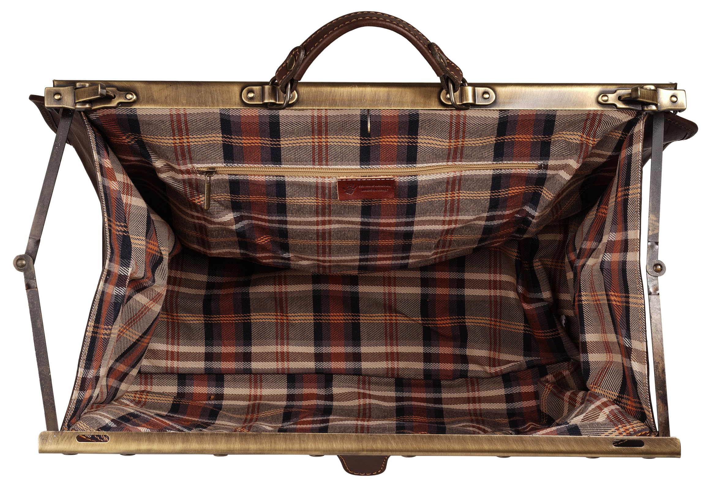 piké Doktortasche/Reisetasche LOMBARDIA GRANDE Echt Leder Damen