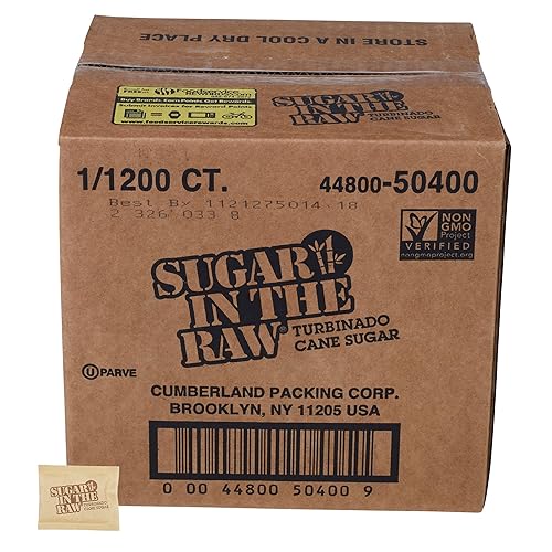 Azúcar en el azúcar turbinado crudo, 1200 unidades