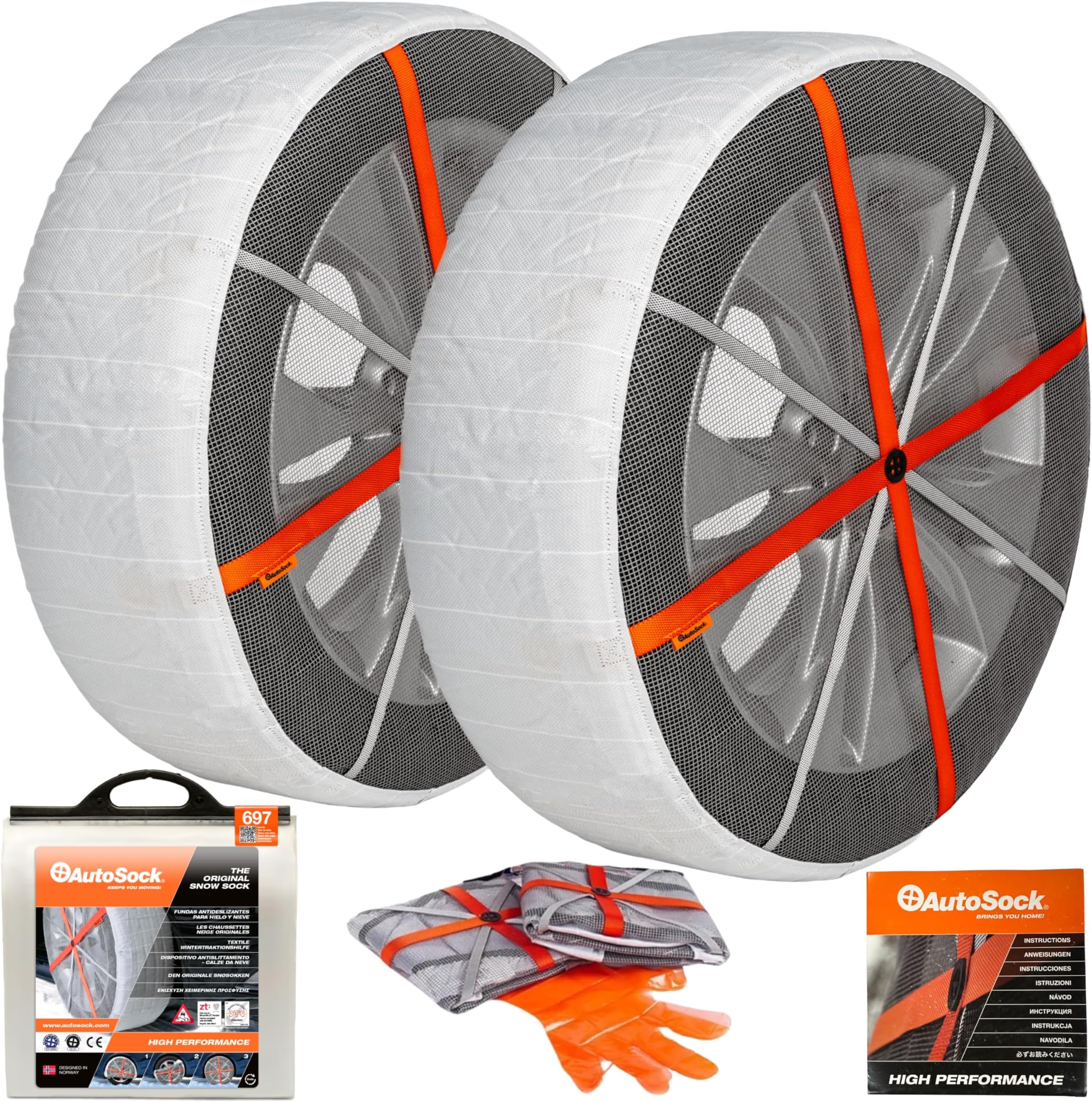 AUTOSOCK697 Size-697 Tire Chain Alternative