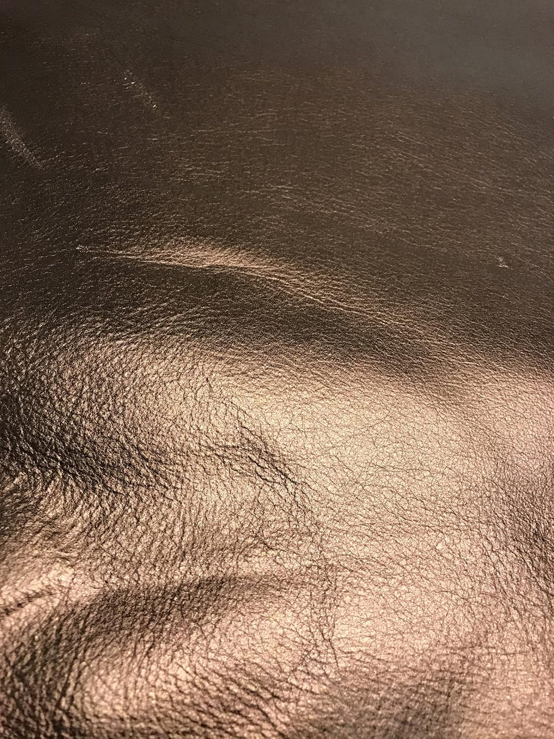 Metallic Cow Leather (Bronze, 20 Square Feet (Full Side))