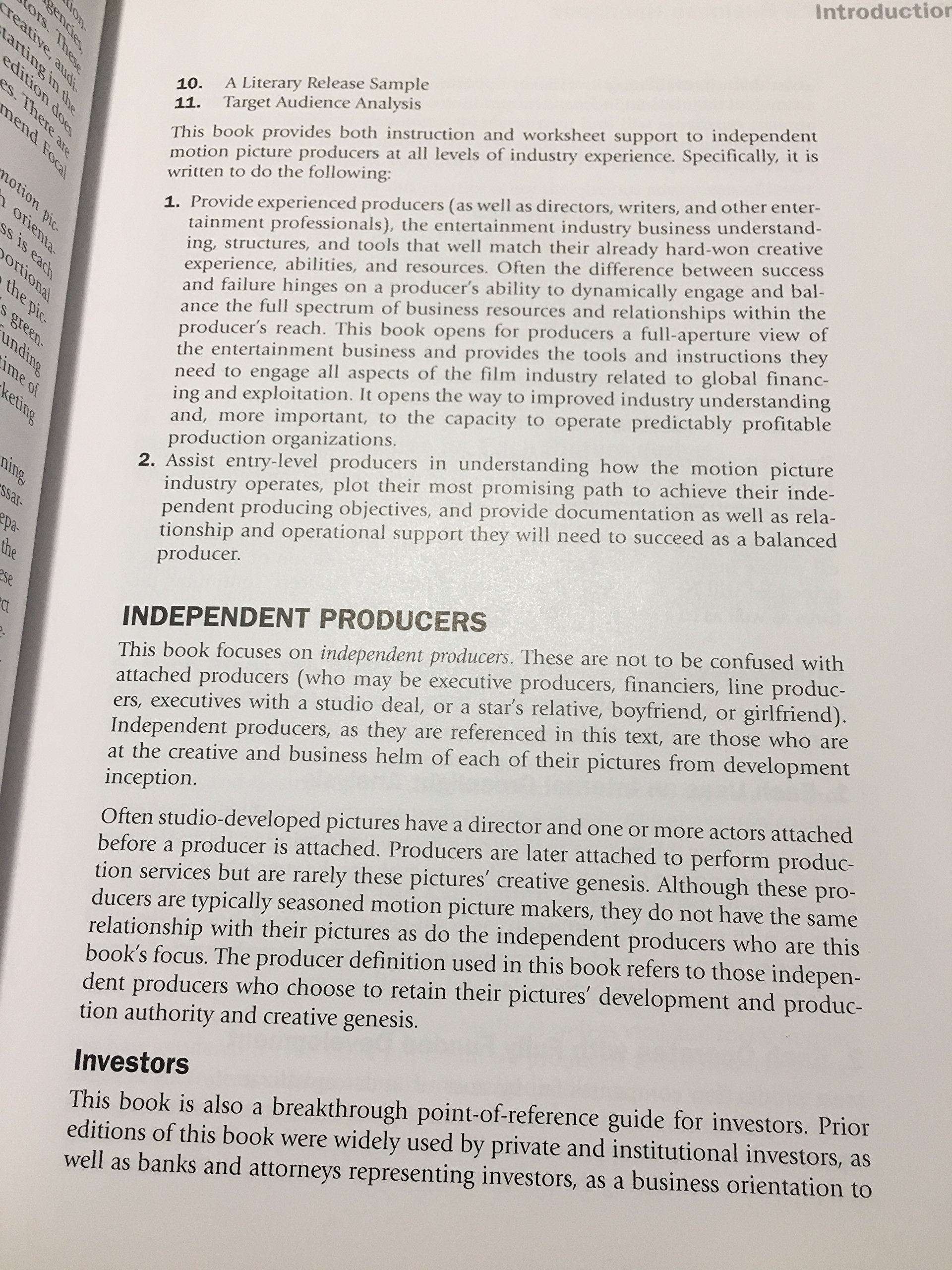 The Producer's Business Handbook: The Roadmap for the Balanced Film Producer (American Film Market Presents)