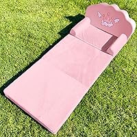Vista 9 de Crown - Sofá cama para niños con funda extraíble lavable y respaldo de Magic-Tape - Silla plegable para niños pequeños, cómodos muebles