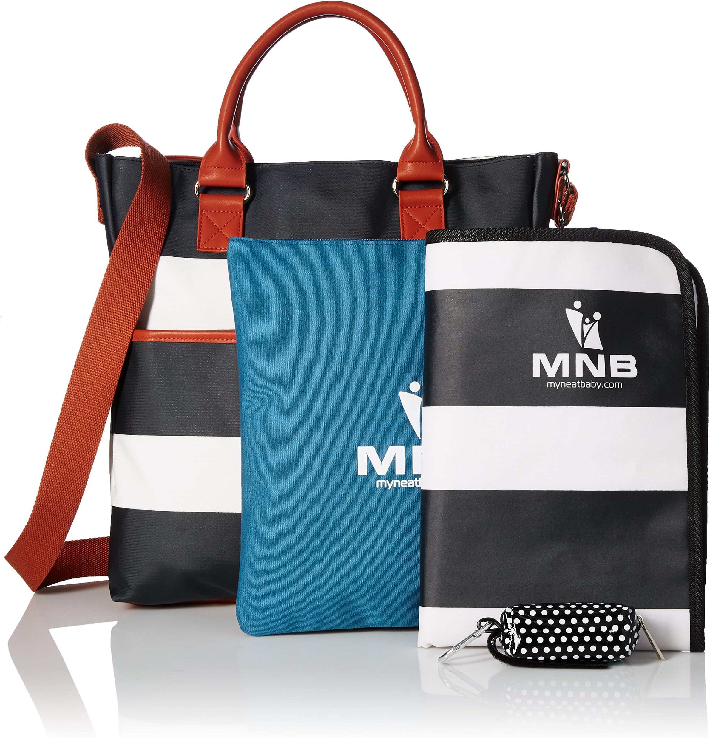 MNB - Designer Diaper bag - 100% cotton - LIMITED EDITION of 400 units worldwide