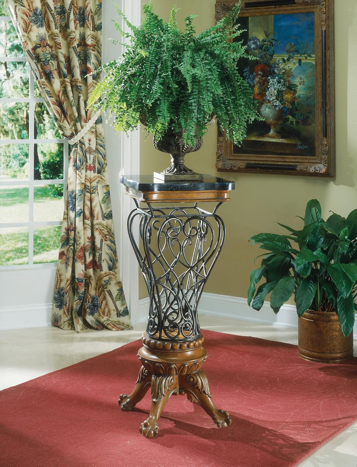 Amazon.com: Butler Specialty | Heritage Pedestal | 929070 | Entryway ...