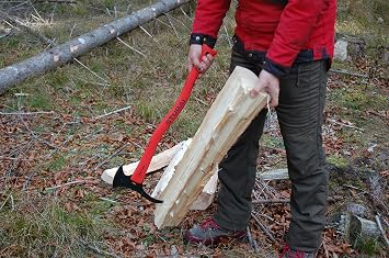Stubai Professional Forestry Tools Hand Sappie (Axearoon Regular) Made in Austria 674246, red