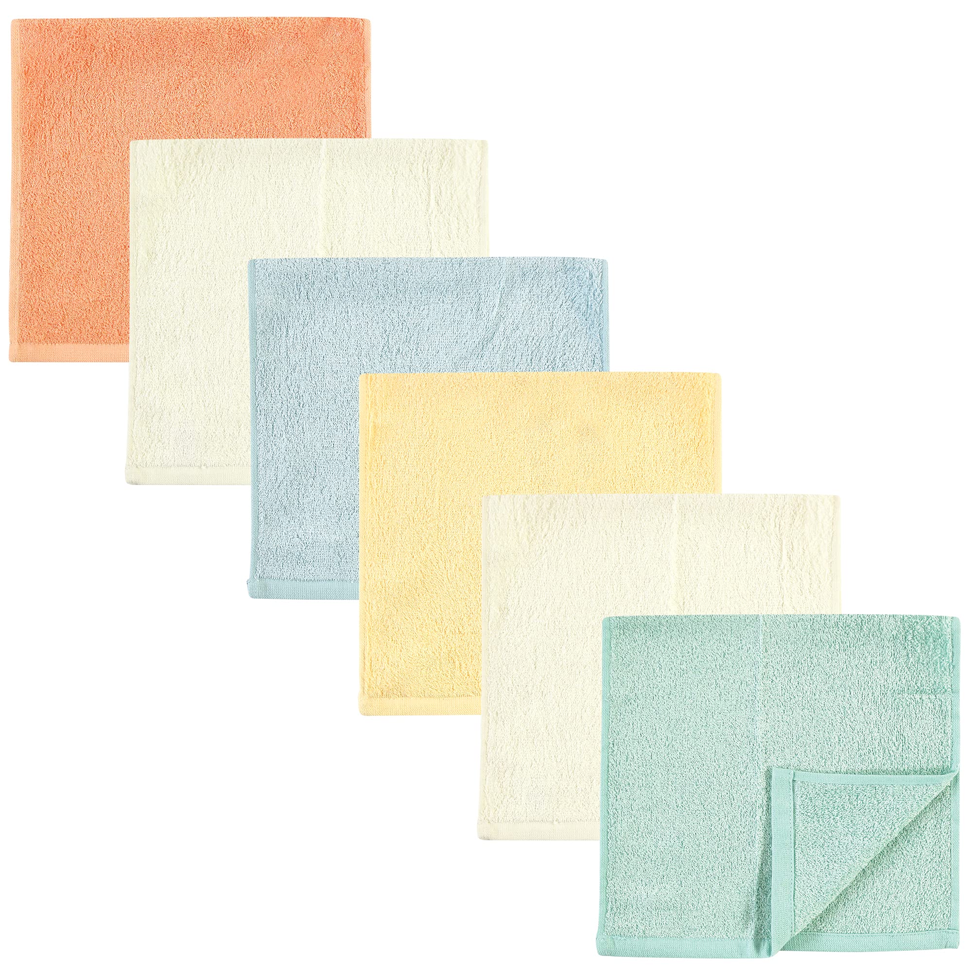 Hudson Babyunisex-baby Rayon from Bamboo Burpcloth 6pk