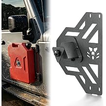 Door Mount Bracket for Gas Can Heavy Duty Fuel Container Carrier