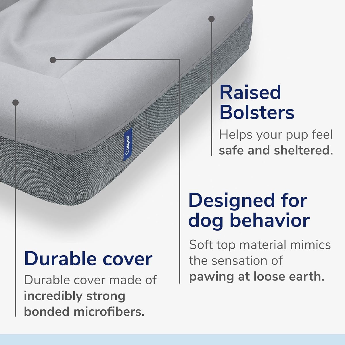 Casper Dog Bed view 2