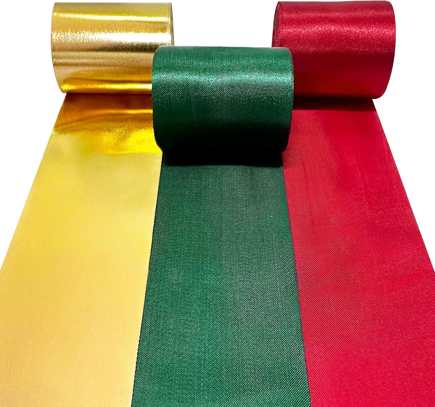 Rainbow Satin Ribbon 65.6Yd × 1.97" Wide Colorful Ribbon for Gifts Wrapping DIY Craft Fringe Hanging Party Streamer Garland Backdrop Birthday Fiesta Carnival Wedding Baby Shower Decorations Supplies