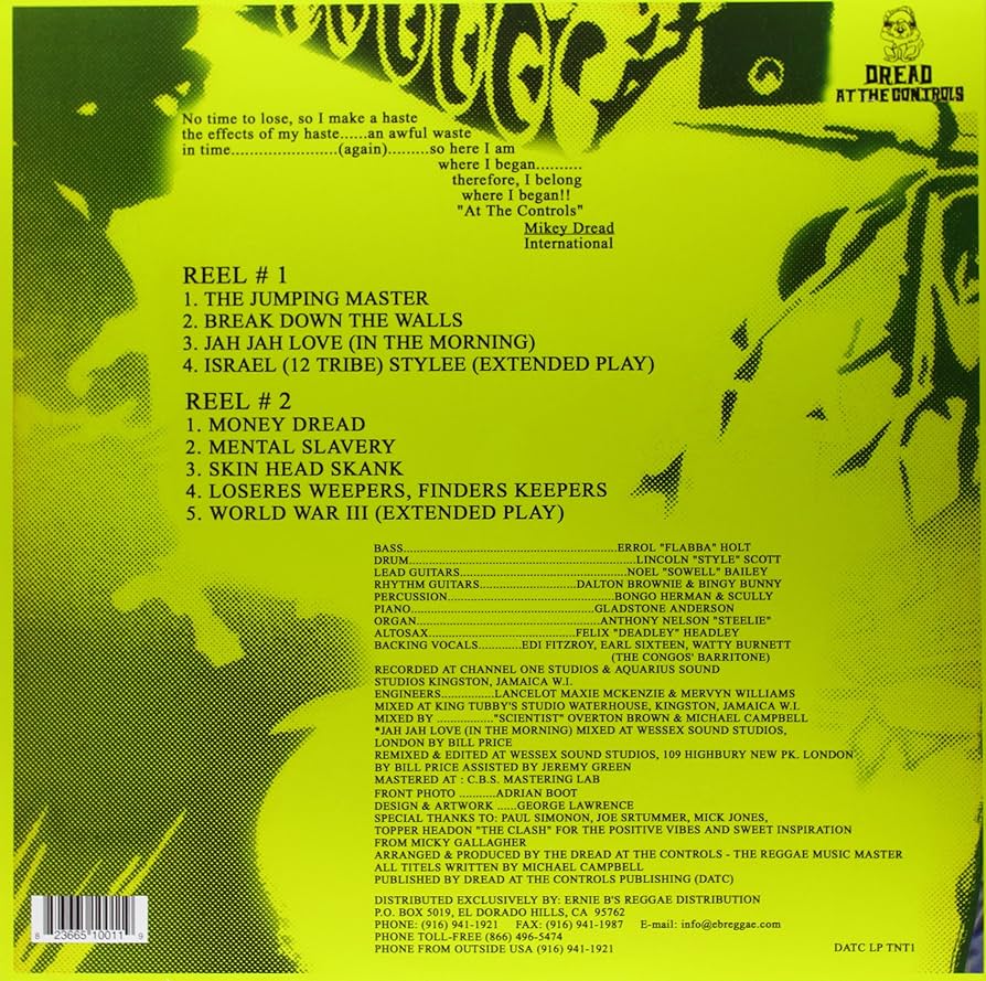 マイキードレッド　第三次世界大戦　CD マイキー・ドレッド | 第三次世界大戦 | アルバム – Artrockstore