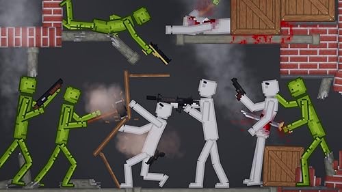 People vs Spider Pixel Battle Playground Simulator