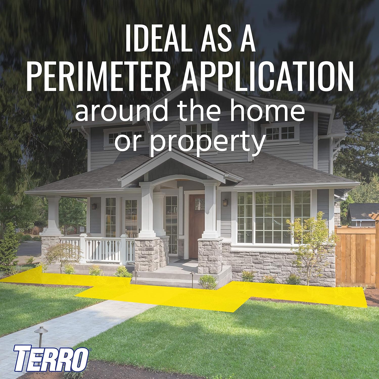 TERRO T2600 Perimeter Outdoor Ant Bait Plus - Attracts and Kills Carpenter Ants, Roaches, Crickets, Earwigs, & Silverfish - 2 Lbs