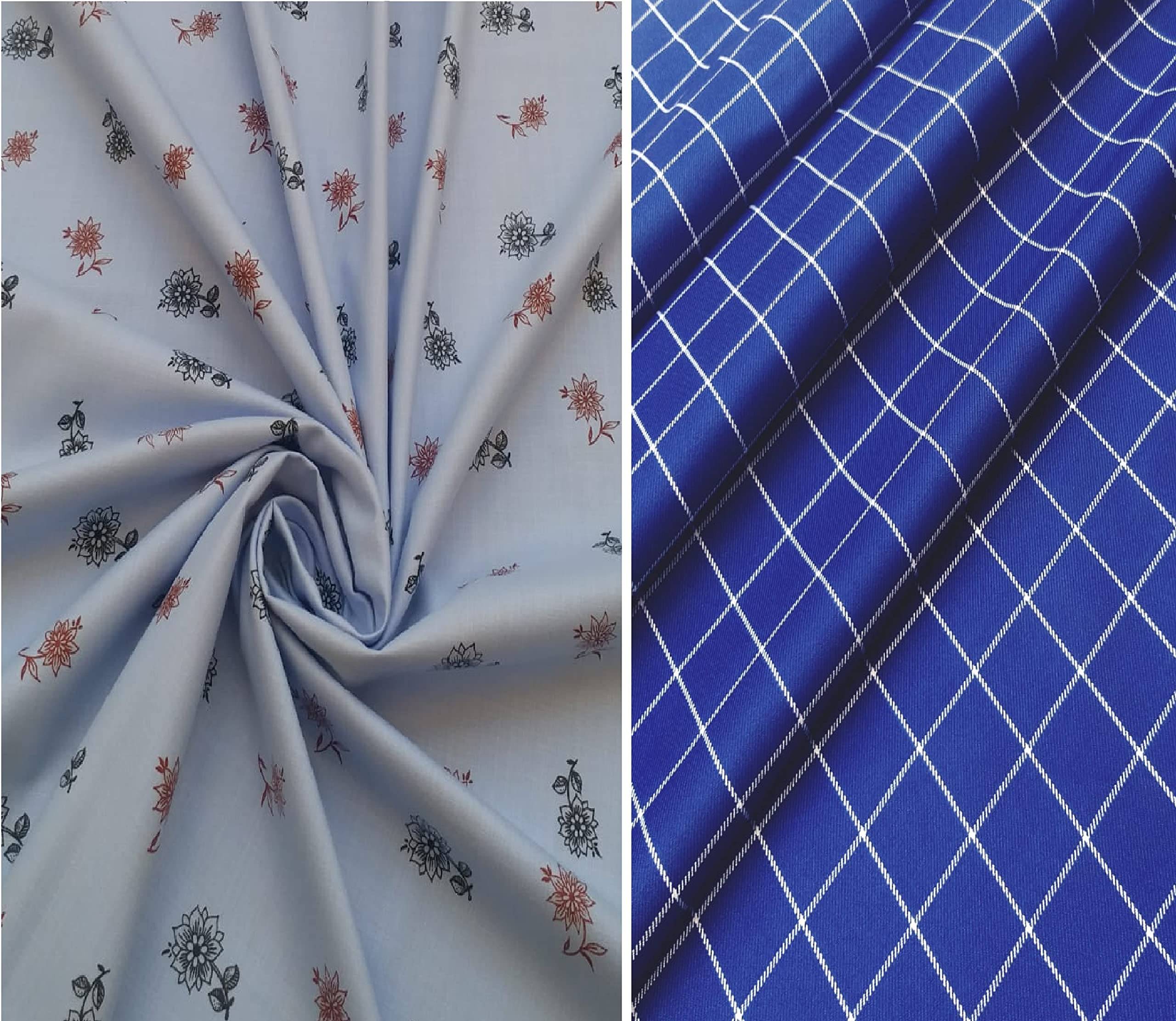 Pri & Su CottLinns Combo of Cotton Floral Shirt 500054 & Trouser 90093-picture-36