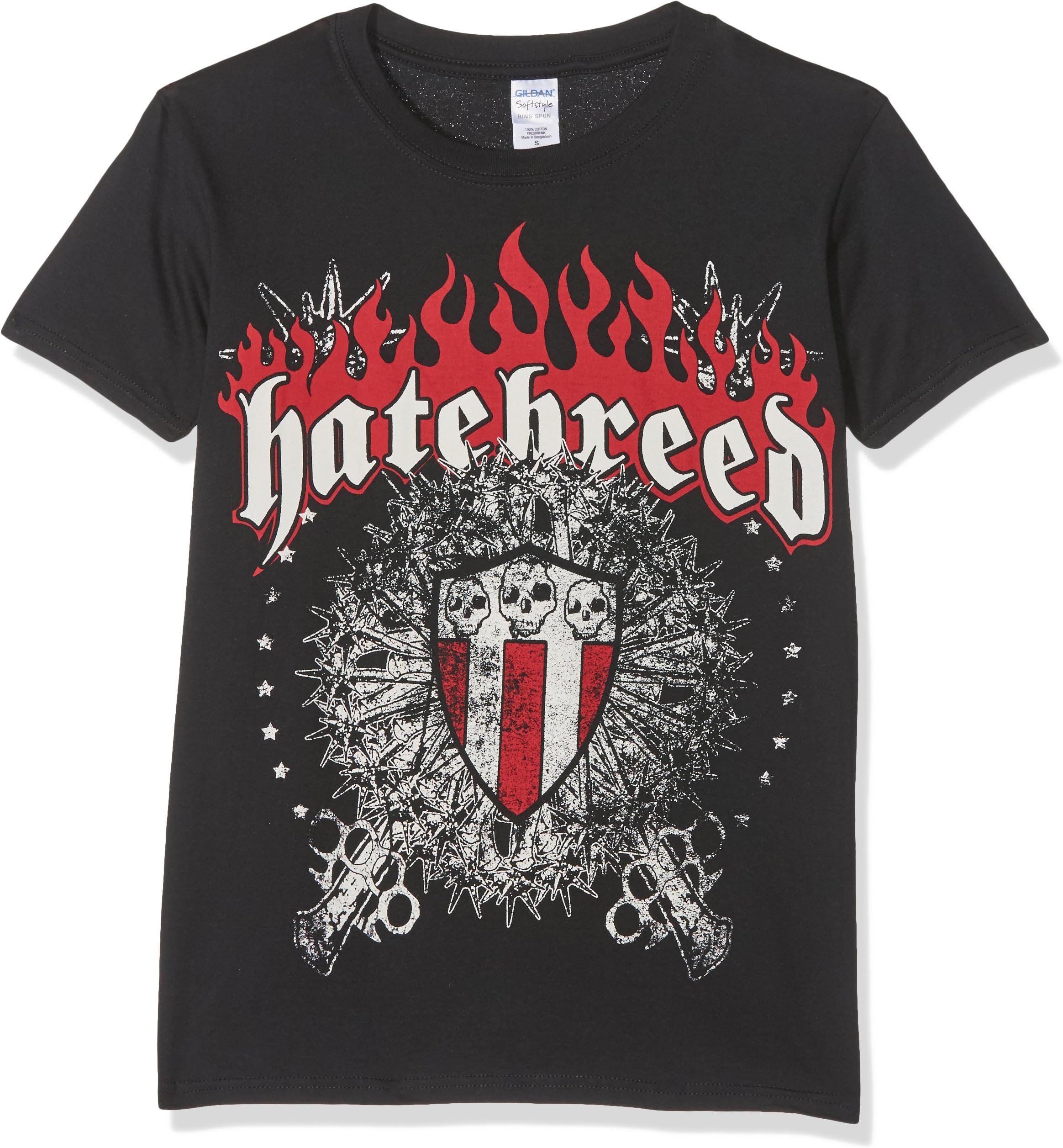 HATEBREED Men's Skull And Maces Short Sleeve T-Shirt