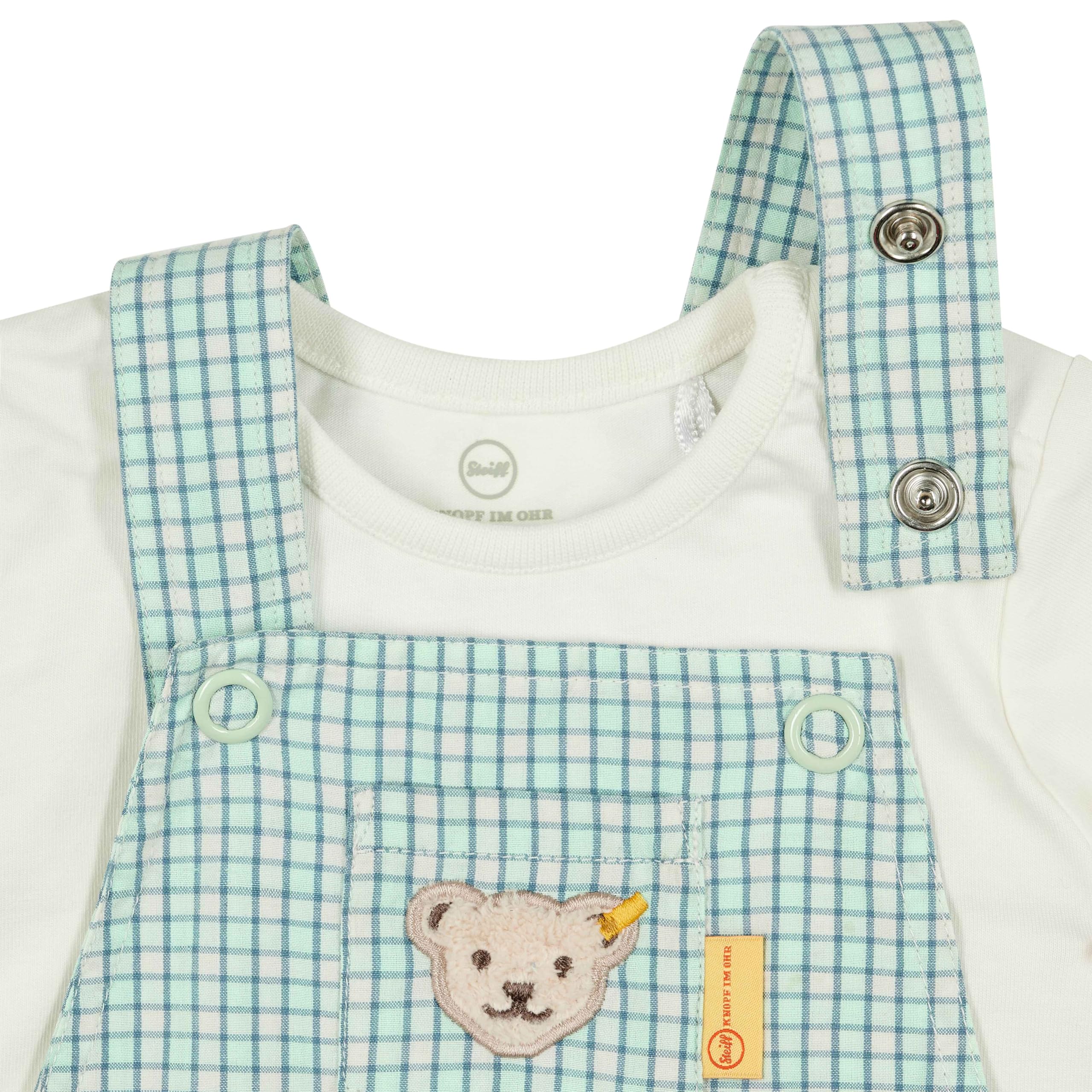 Steiff Baby-Jungen Set Hose + T-Shirt Kurzarm