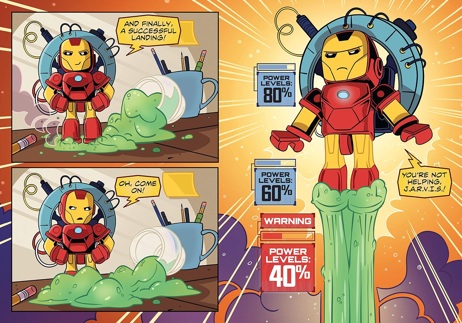 IncrediBots Marvel Avengers Iron Man 3D Posable Wood Puzzle & Model Figure Kit (65 Pcs) - Build & Paint Your Own 3-D Toy - Holiday Educational Gift for Kids & Adults, No Glue Required, 8+