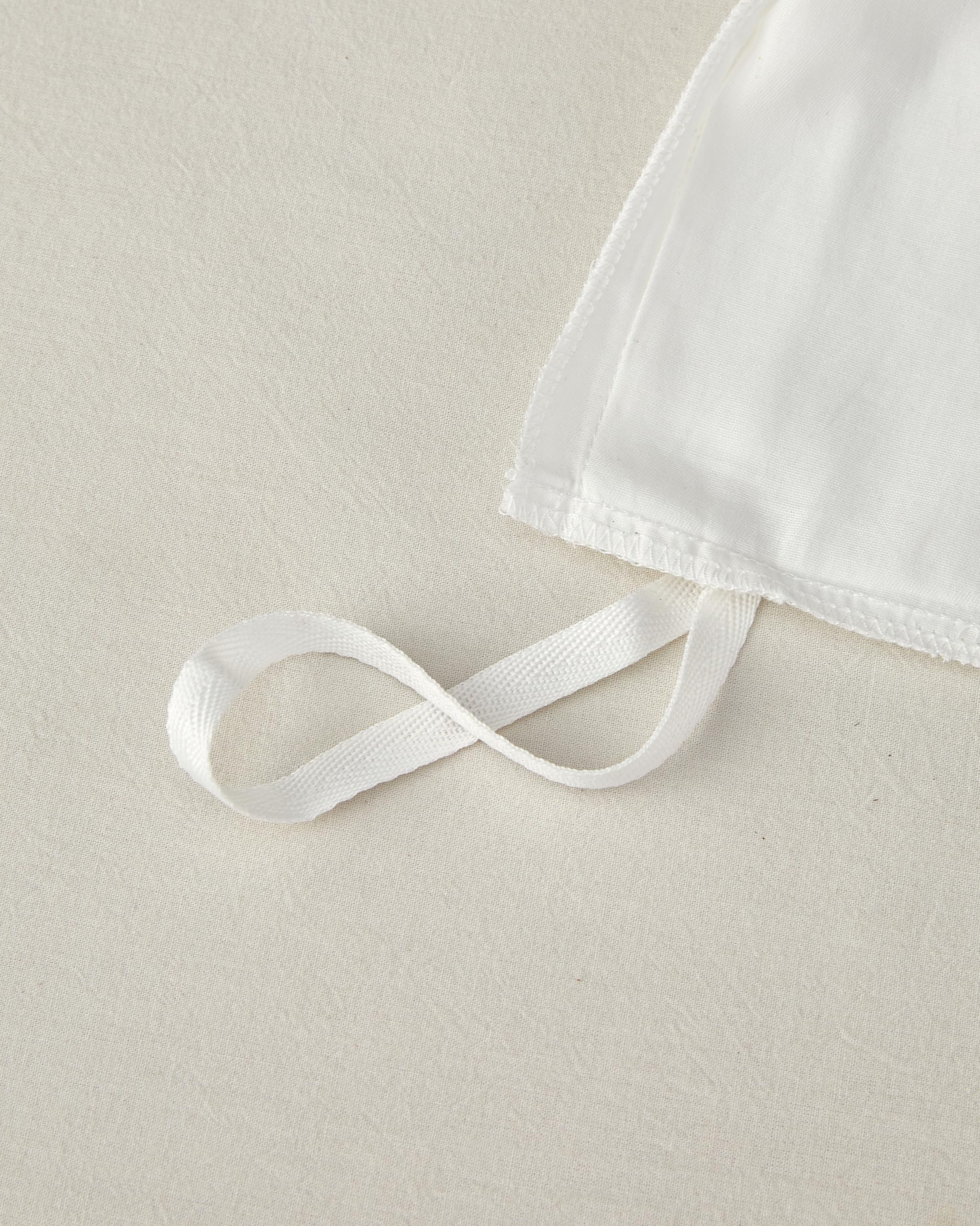 SAPHREAS Set copripiumino bianco avorio 100% cotone matrimoniale 3 pezzi stile semplice tinta unita morbido set copripiumino 1 copripiumino con cerniera 2 federe, piumino non incluso