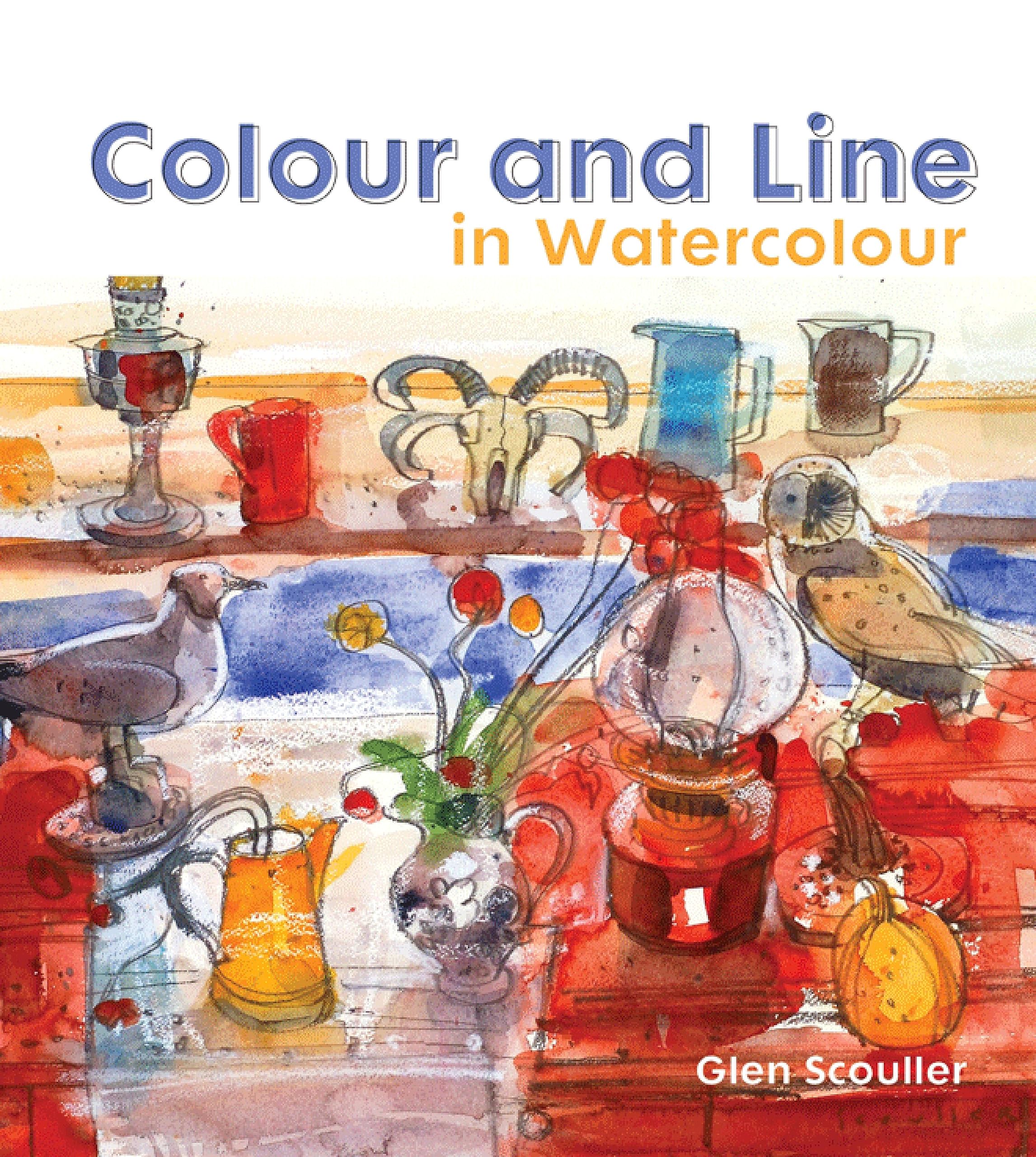Colour and Line in Watercolour pour réussir l'association du dessin de précision et de l'eau