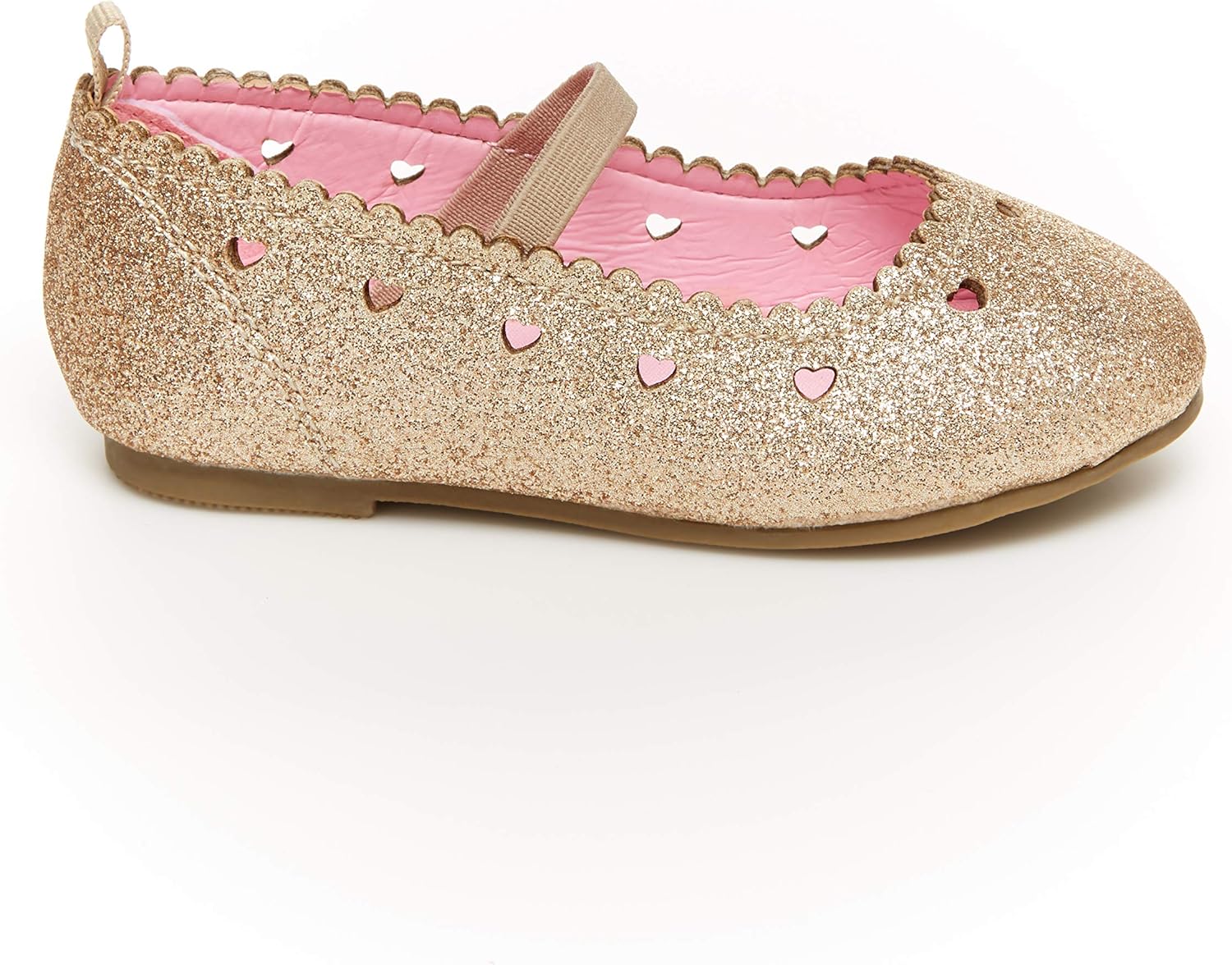 Carter's Girls' Ellaria Ballet Shoes, Gold