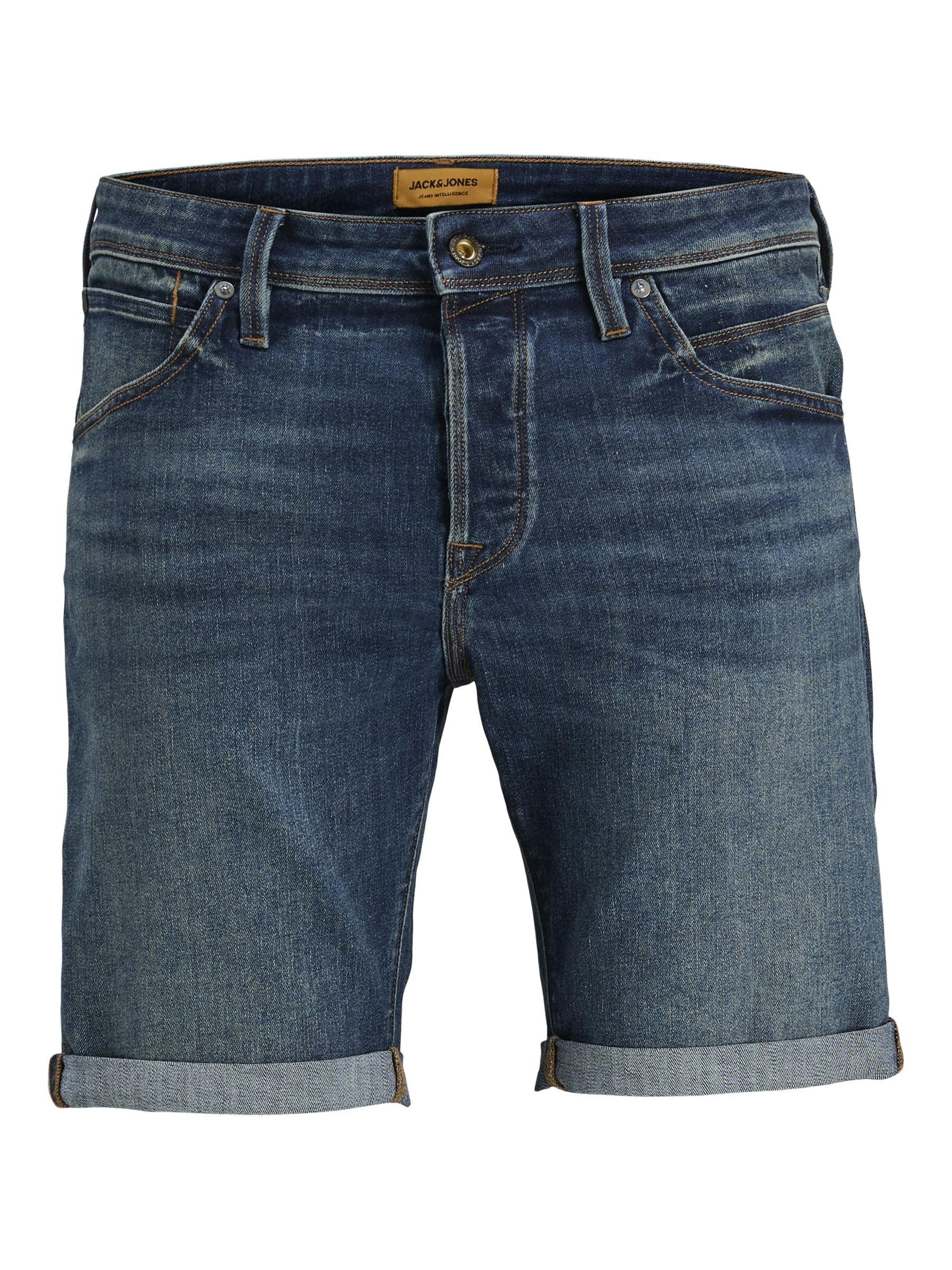 Jack & Jones Men's Blue Denim/Pack:am 311 Shorts, Xs