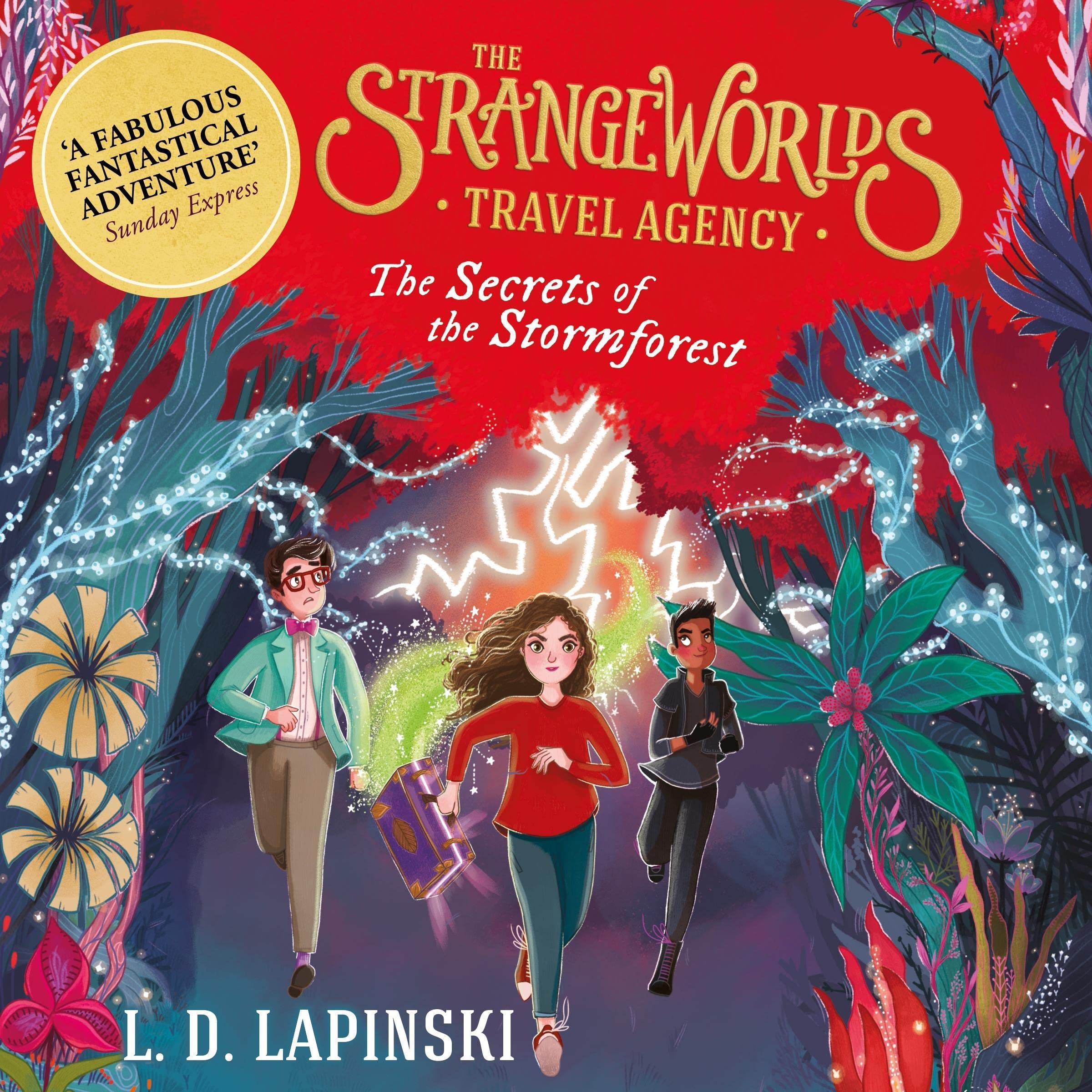 Cover art for The Secrets of the Stormforest