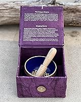 Vista 5 de Cuencos tibetanos con mazo y cojín (chakra corona)