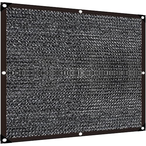 Garden Shade Cloth 10x8 for Plants,Sun Shades Outdoor for Patio,Shade Sails Mesh with Grommets for Vegetable Greenhouse Canopy,Sunblock Net for Chicken Coop Backyard Balcony