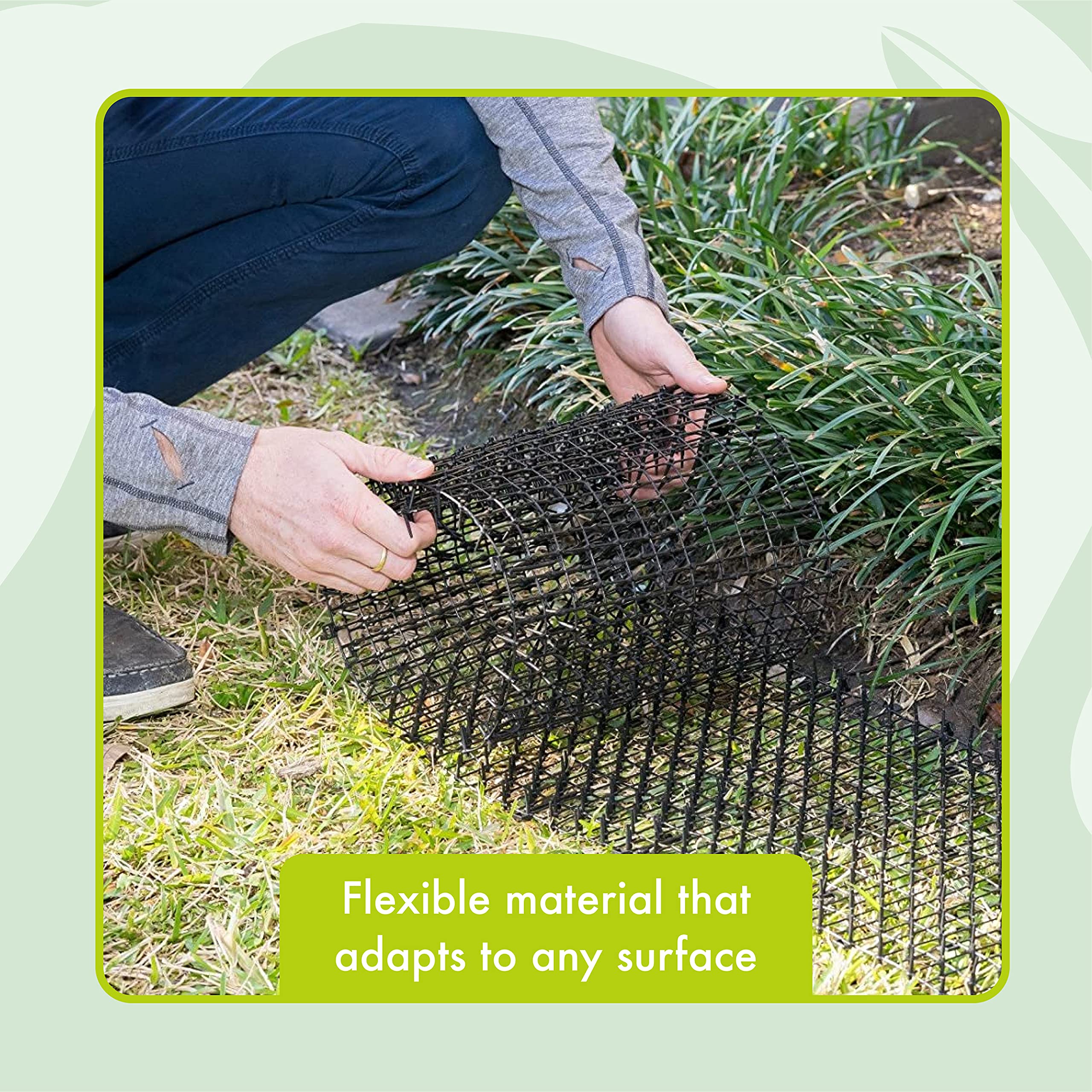 Homarden Cat Repellent Outdoor Scat Mat (13 ft) Deterrent Scat Mats