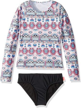 Seafolly Girls Long Sleeve Surf Set Swimsuit