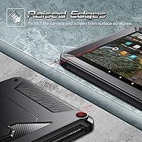 Vista 5 de Fintie Funda para tablet Yaxa Fire HD 10 y 10 Plus (versión 11ª generación 2021), [Tuatara] Funda híbrida resistente con protector de pantalla