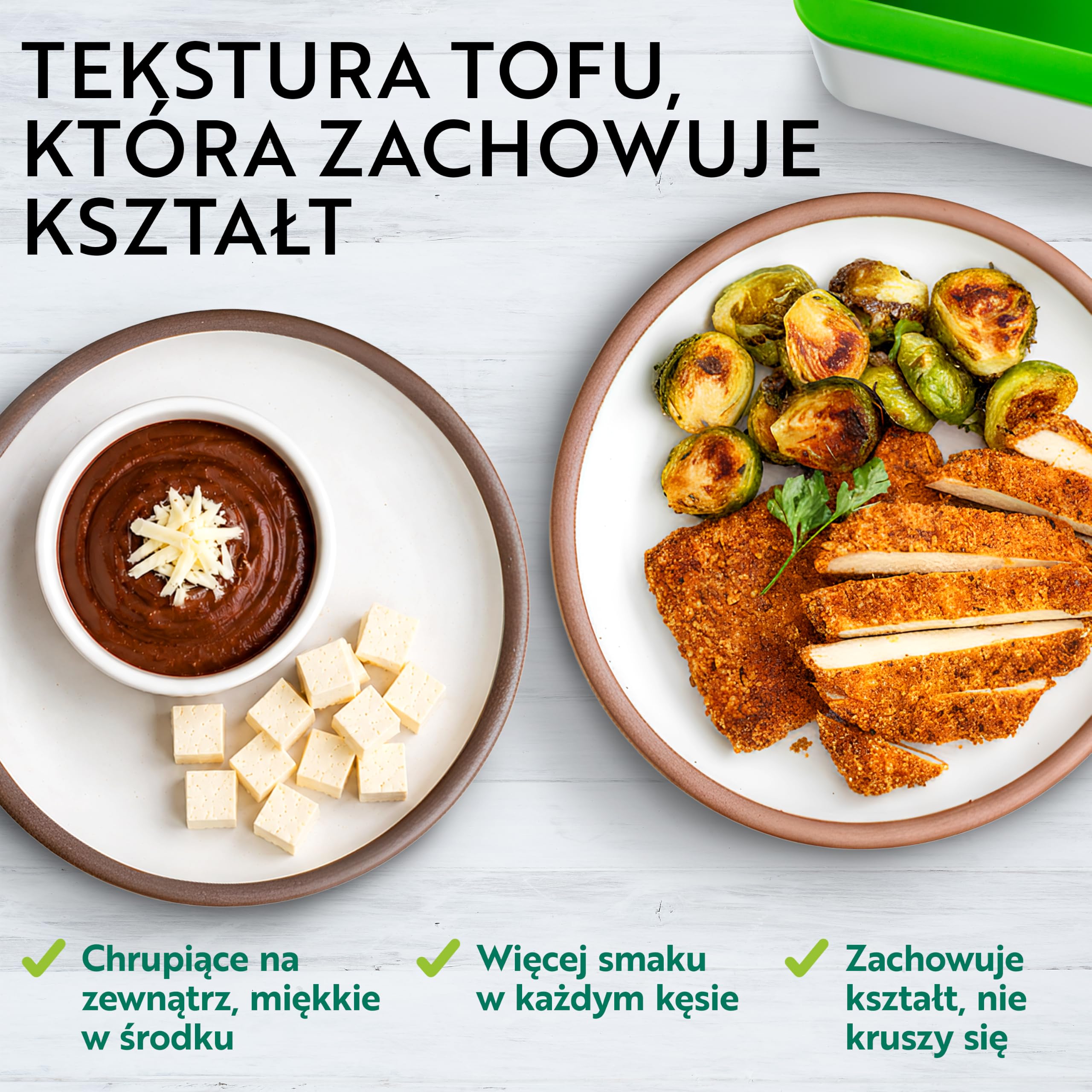 ToFuture Prasa Tofu – jedyna w swoim rodzaju i stylowa prasa tofu, która przekształci Twoje tofu. | Prasa Tofu bez zabrudzeń. Nie zawiera BPA. Nadaje się do mycia w zmywarce Do tofu 225-450 g, jedwabistego tofu i paneera.