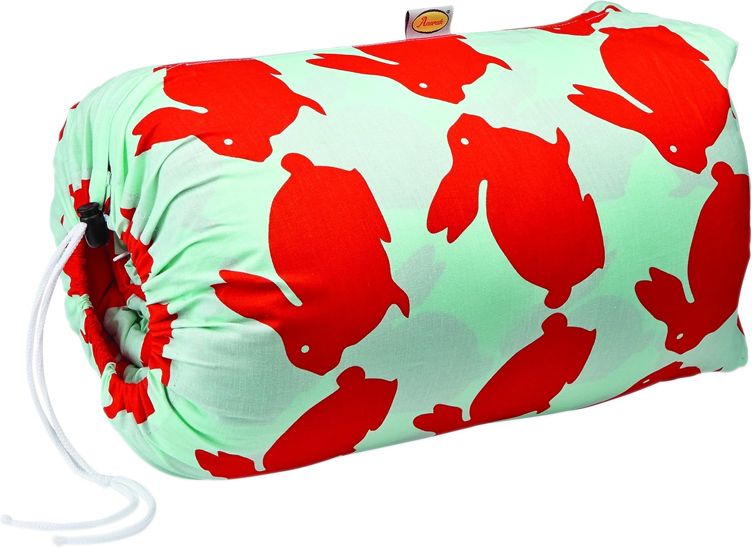Anorak Kissing Rabbits Sleeping Bag Red Amazon Co Uk Home Kitchen