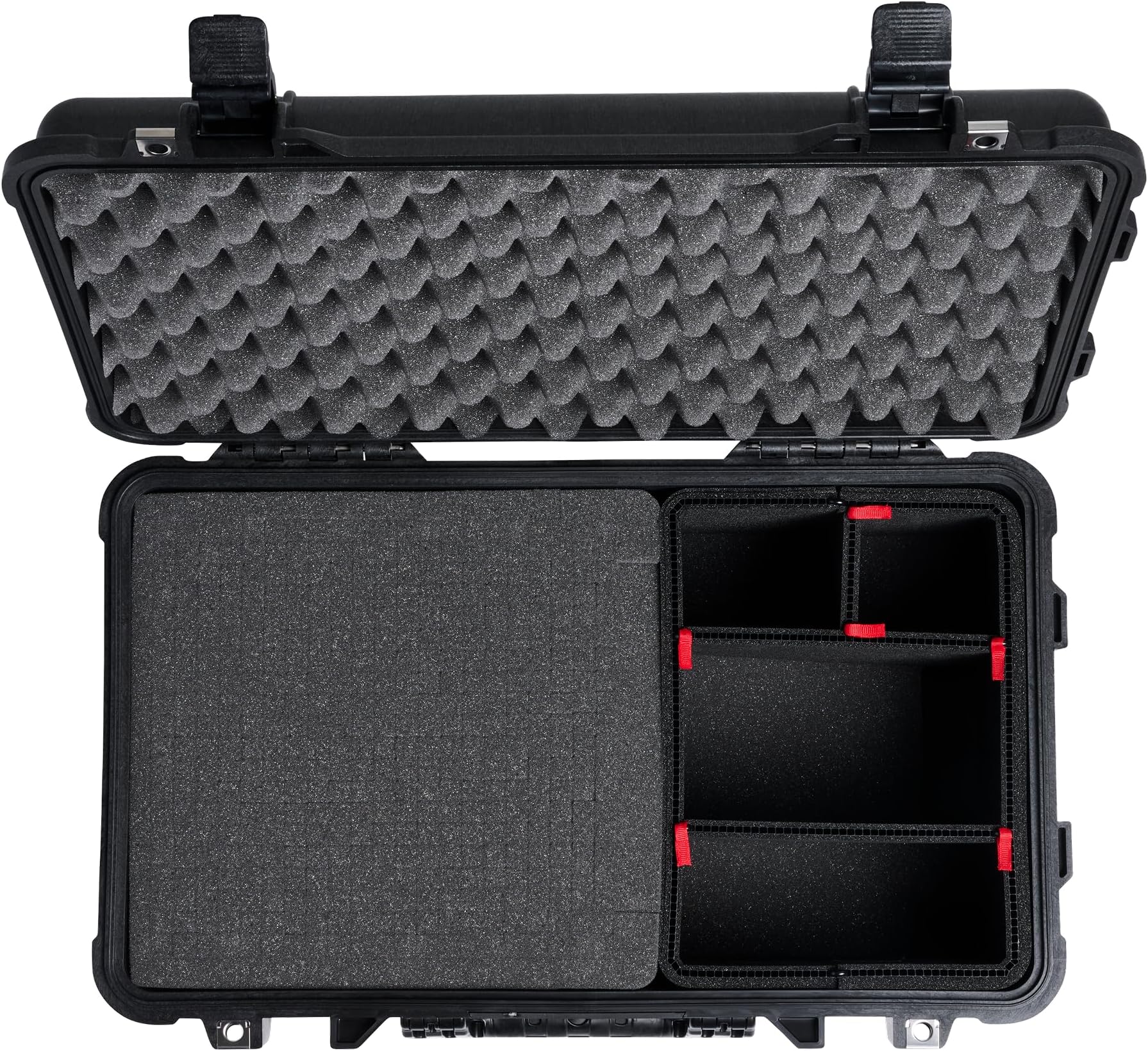 Pelican 1510 Hybrid Case - With TrekPak Dividers and Foam (Black)