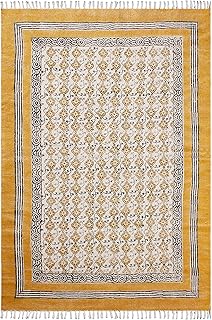 Outdoor Rug 5x7 Washable Kilim Rug Thick 0.19